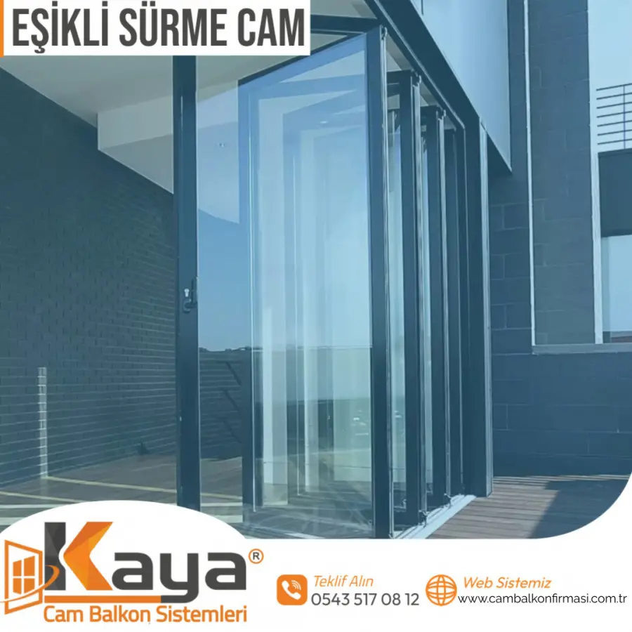 Eşikli Sürme Cam Balkon Sistemleri