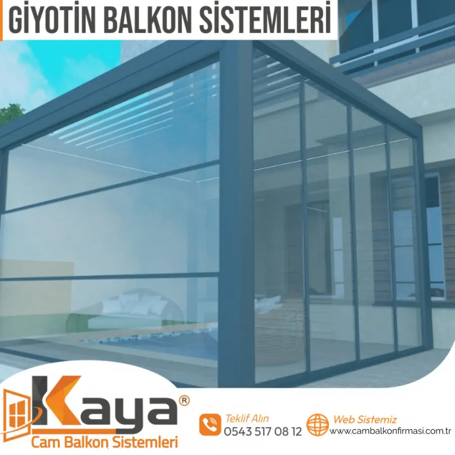 Giyotin Cam Balkon Sistemleri